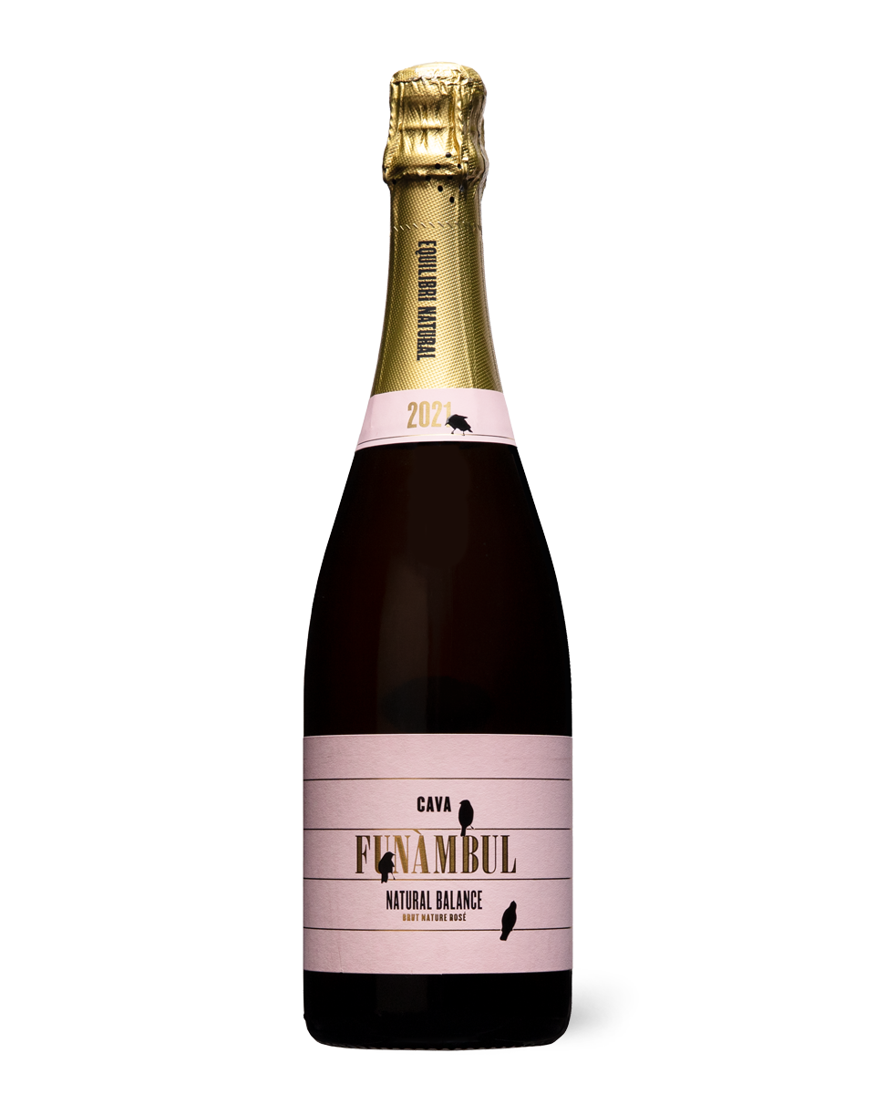 Entre Vinyes Funambul Cava Brut Nature Rosat