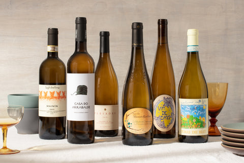 Dinner pack with 6 bottles of various white wines